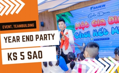 10 lý do để tổ chức Year end party cuối năm tại khách sạn 5 sao